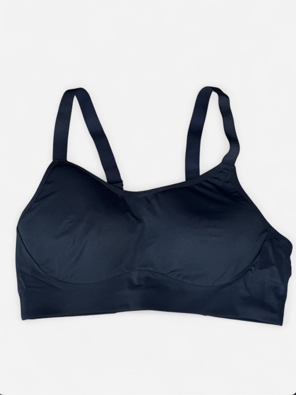 Joe Fresh Wireless T Shirt Bra Black Large Like New!
